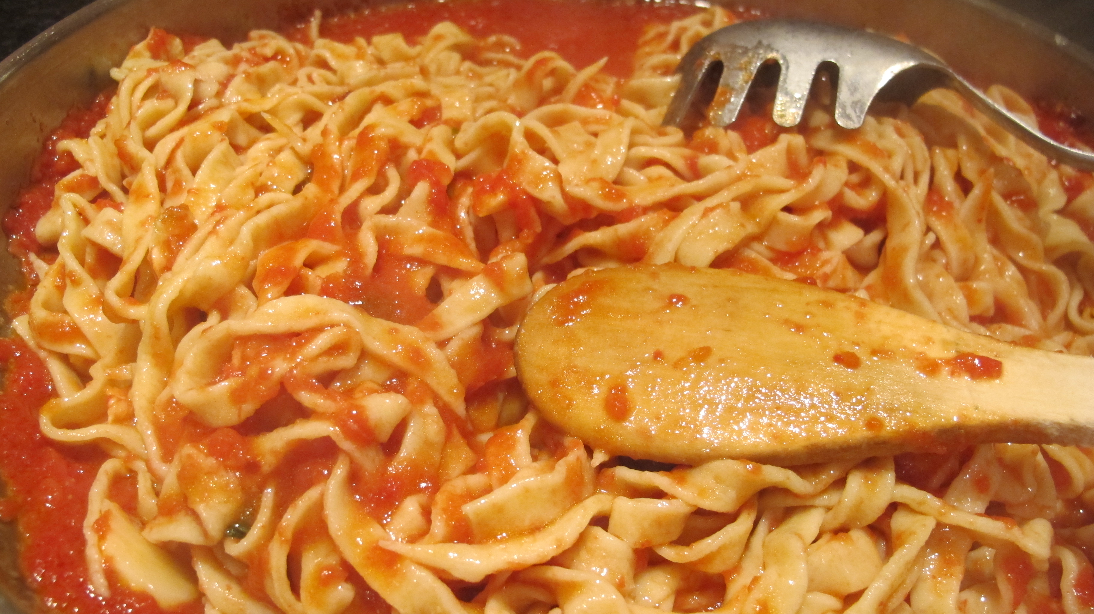 Homemade Tomato Pasta