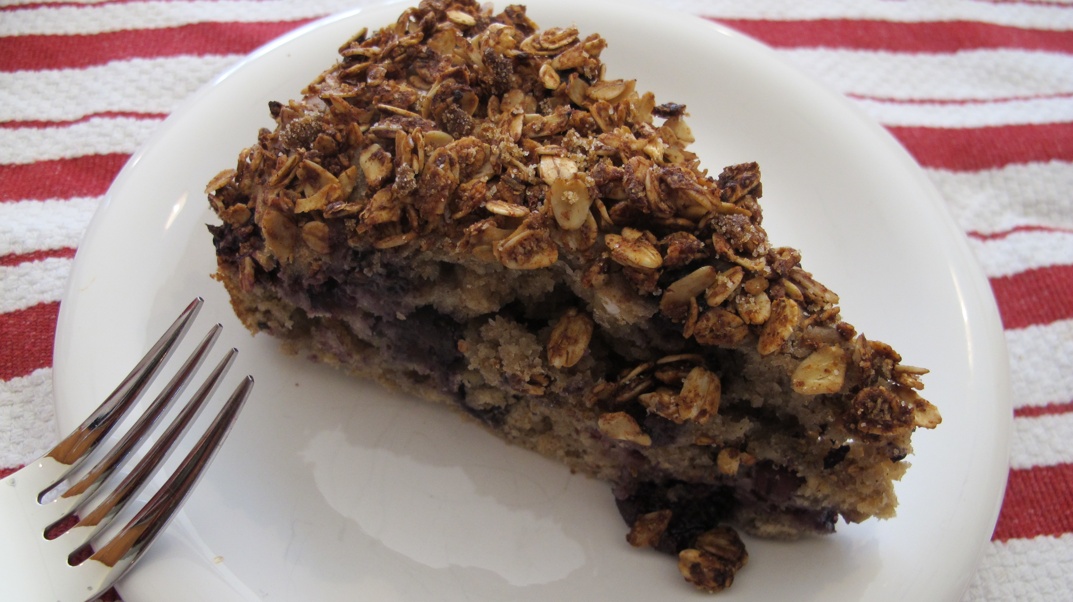 Blueberry Streusel Cake