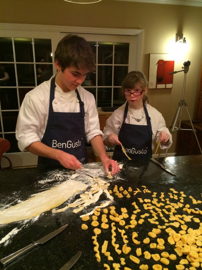 Halle and I go over the tricks to making pasta with flat dough. 