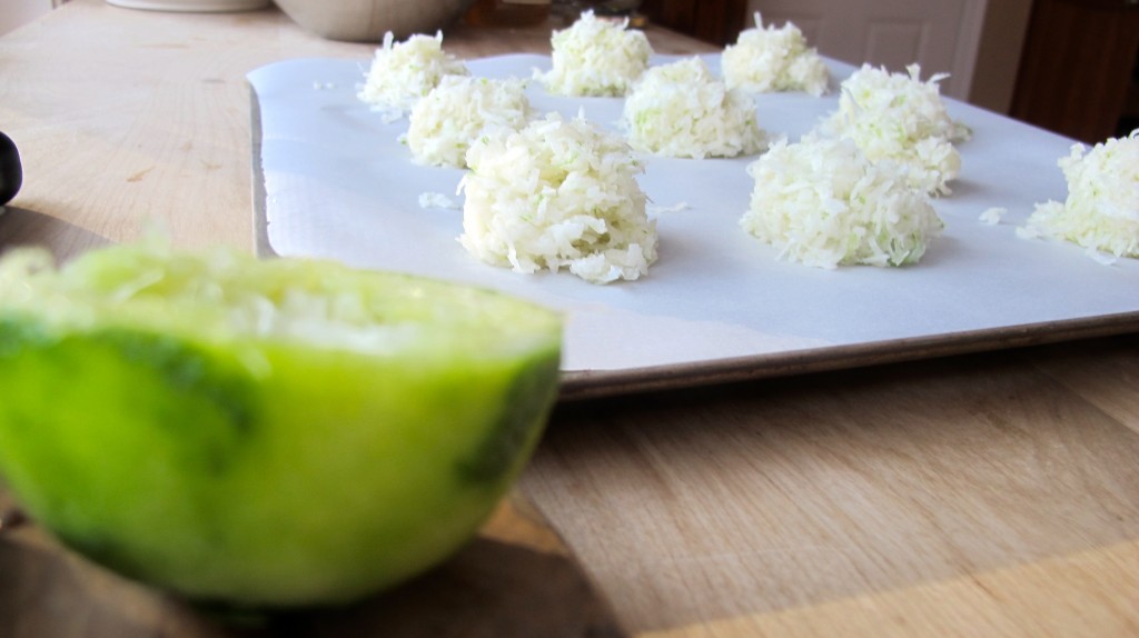 Coconut Macaroons with Lime