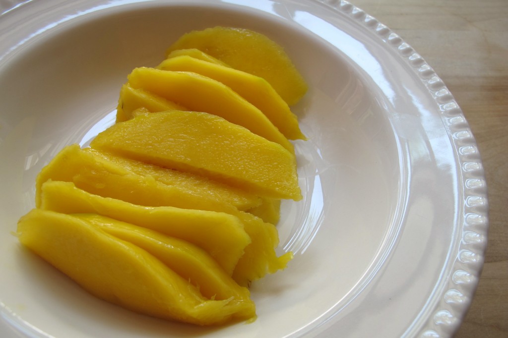 Sliced Mango