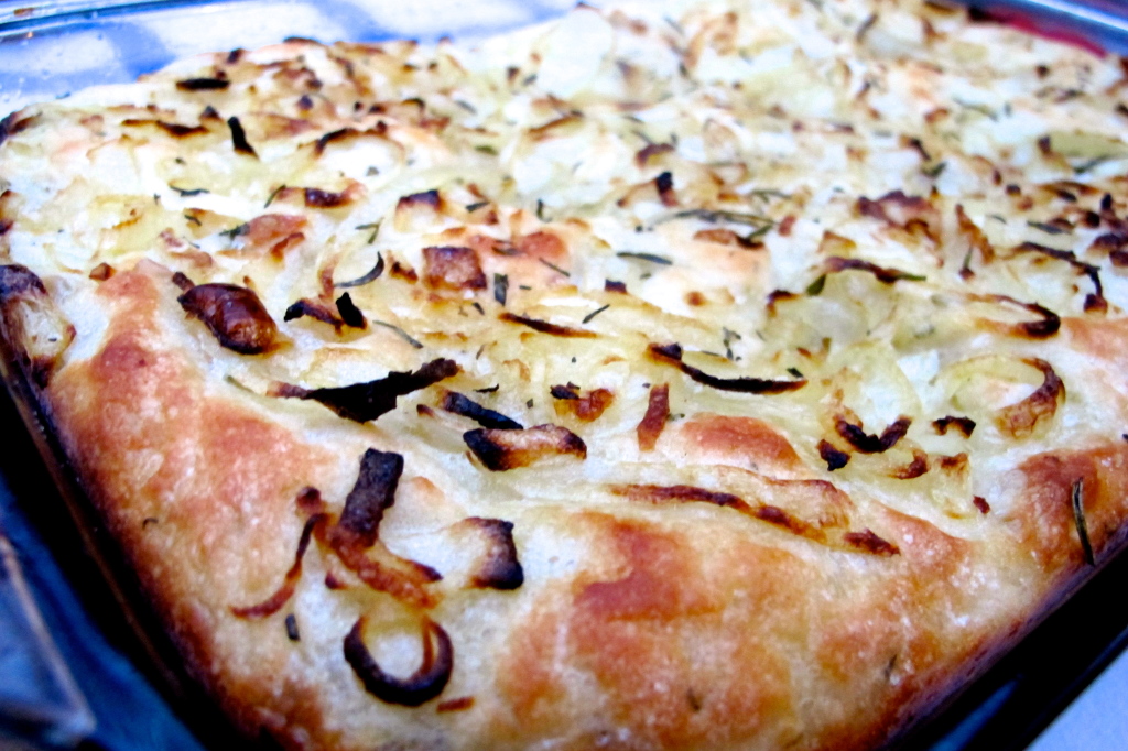 Rosemary Onion Focaccia Bread 