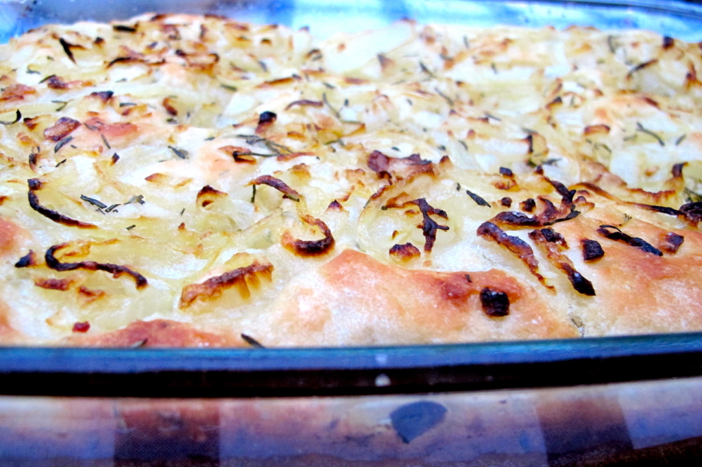 Rosemary Onion Focaccia Bread 