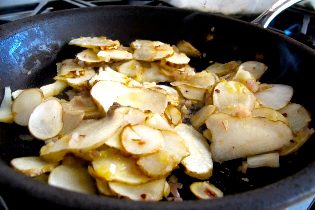 Sunchoke in Pan